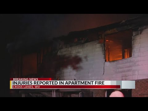 Apartment sustains heavy damage following fire in Kanawha County