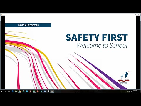 Safety First: Welcome to School