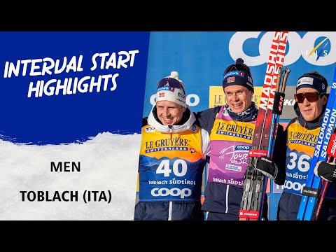 Harald O. Amundsen dominates Interval start race in Toblach | FIS Cross Country World Cup 24-25