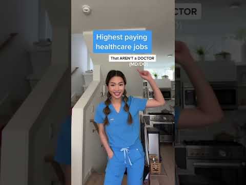 HIGHEST PAID HEALTHCARE WORKERS 💰 (that aren&#039;t medical doctors) #shorts