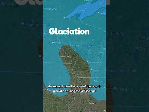 What Is The Driftless Area? #geology #geography