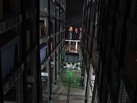 Exotec next generation system at unveiling in Paris, 6 Feb 2025