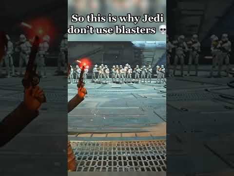 Jedi Don&#039;t Use Blasters for a Reason in Jedi Survivor!🔥😂💀