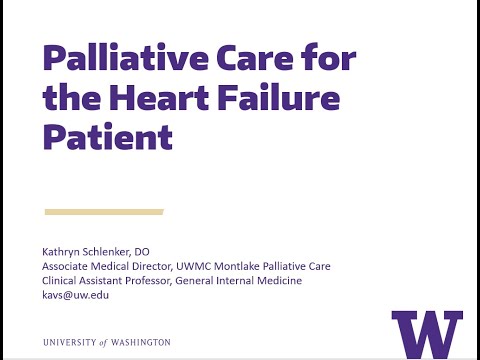 Palliative Care for the Heart Failure Patient