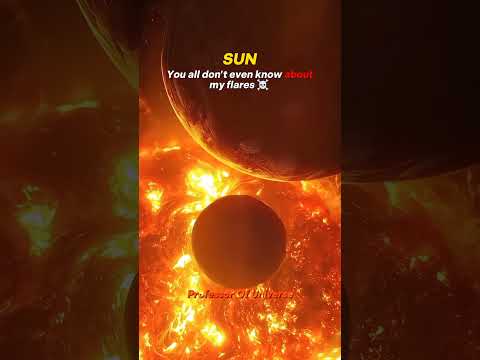 Earth’s Secret Defense Against Solar Flares 💀 #Space #Earth #Sun