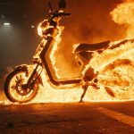 Spectacolul Focului: Ce Trebuie Să Știi Despre Incendiile Bateriilor E-Scooter