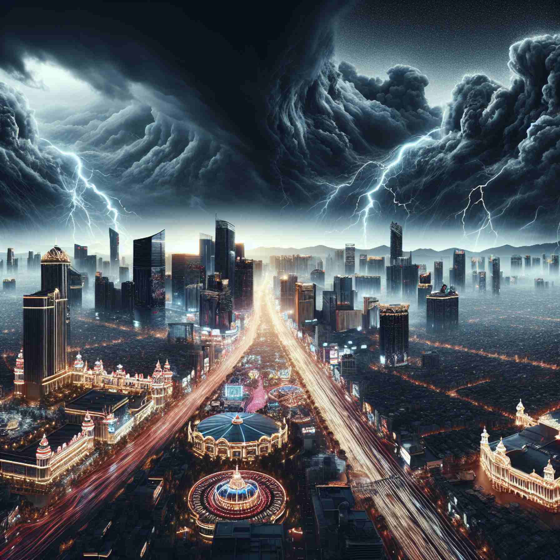 Rain Clouds and Electric Zones: Las Vegas Faces Weather and Wheels Dilemma